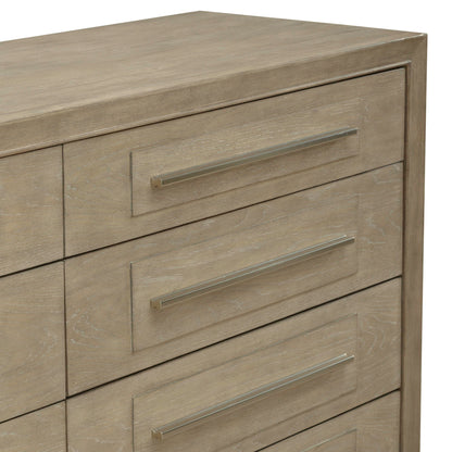 Brentwood - 8 Drawer Dresser - Sandstone - Hornell Furniture Outlet