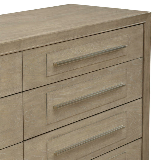 Brentwood - 8 Drawer Dresser - Sandstone - Hornell Furniture Outlet