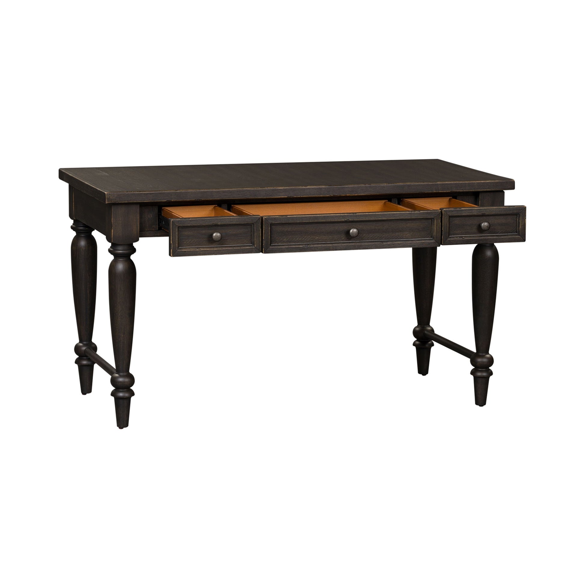 Harvest Home - Writing Desk - Black - Hornell Furniture Outlet