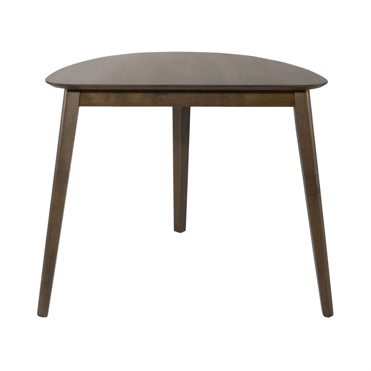 Space Savers - Triangle Table - Dark Brown - Hornell Furniture Outlet