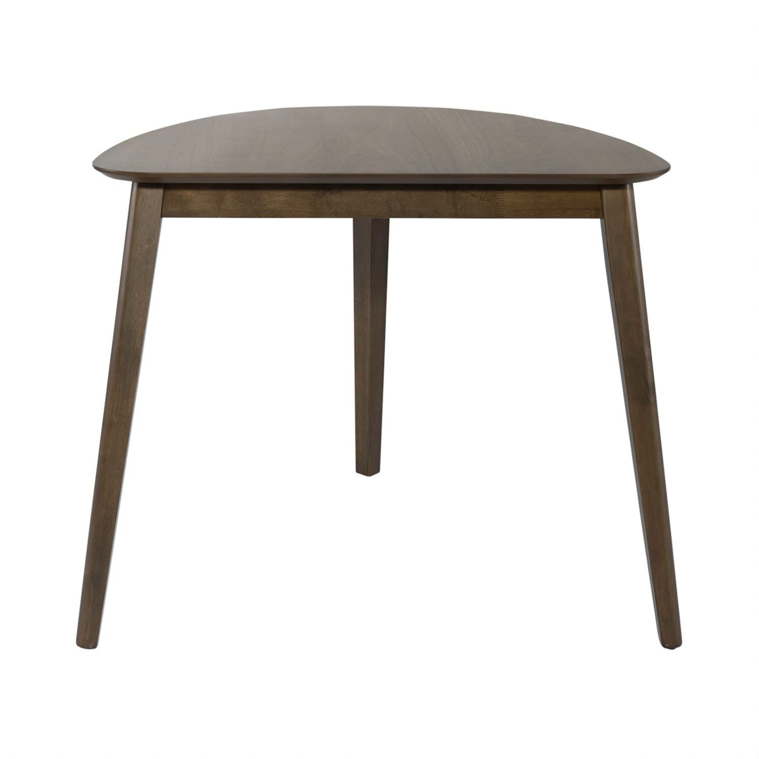 Space Savers - Triangle Table - Dark Brown - Hornell Furniture Outlet