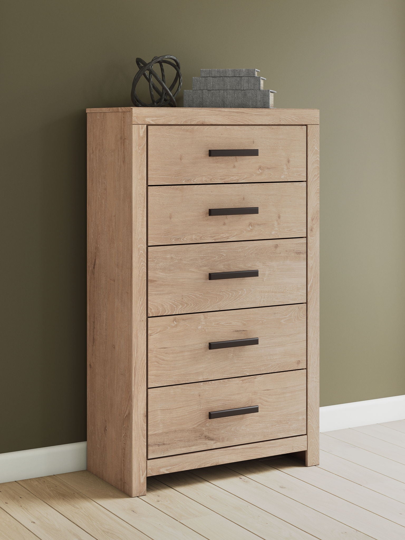 Sanginlane - Panel Bedroom Set - Hornell Furniture Outlet