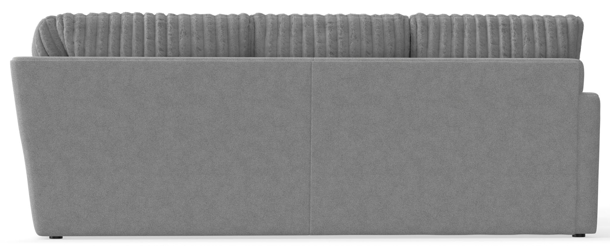 Titan - Sectional With Comfort Coil Seating, Cocktail Ottoman And Accent Pillows Included - Hornell Furniture Outlet