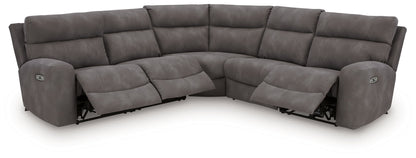 Next - Gen Durapella - Power Reclining Sectional Set - Hornell Furniture Outlet