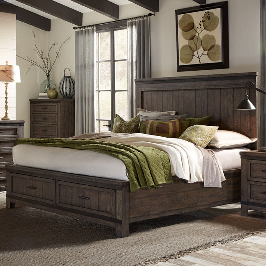 Thornwood Hills - Storage Bed - Hornell Furniture Outlet