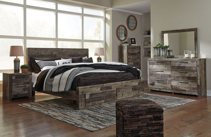Derekson - Panel Bedroom Set - Hornell Furniture Outlet