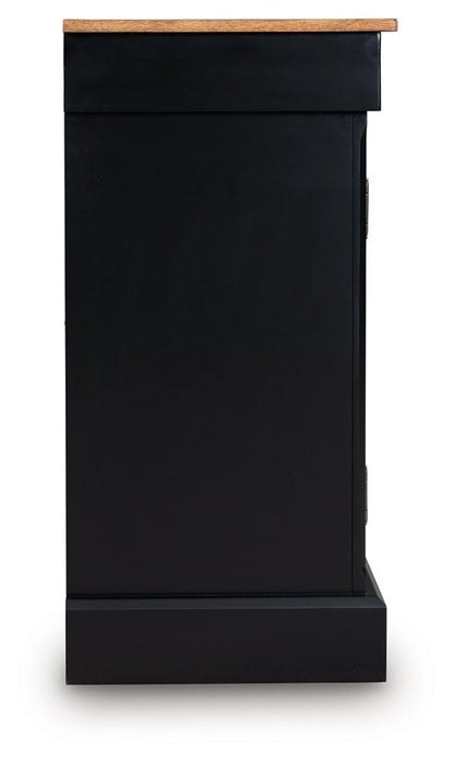 Wildenauer - Brown / Black - Dining Room Buffet - Hornell Furniture Outlet
