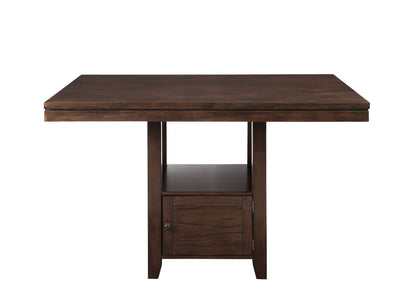 Yorktown - Counter Table - Dark Brown - Hornell Furniture Outlet