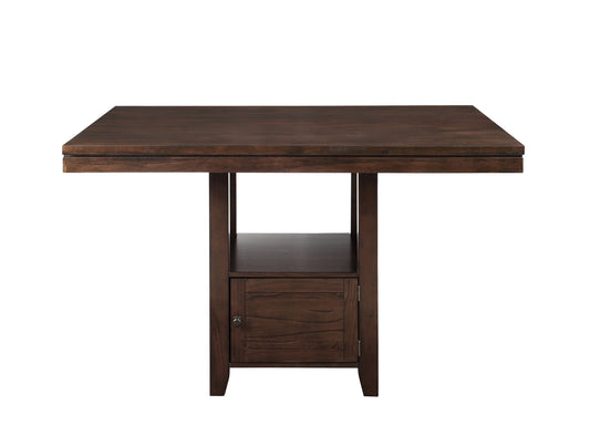 Yorktown - Counter Table - Dark Brown - Hornell Furniture Outlet