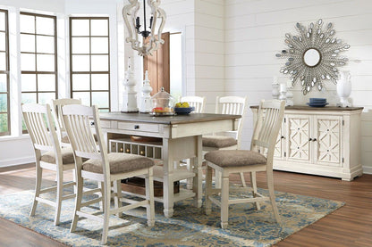 Bolanburg - Rectangular Counter Table Set - Hornell Furniture Outlet