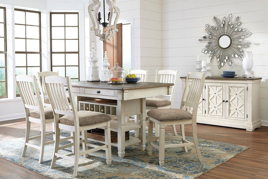 Bolanburg - Rectangular Counter Table Set - Hornell Furniture Outlet