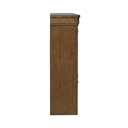 Carolina Park - Credenza Hutch - Brown - Hornell Furniture Outlet
