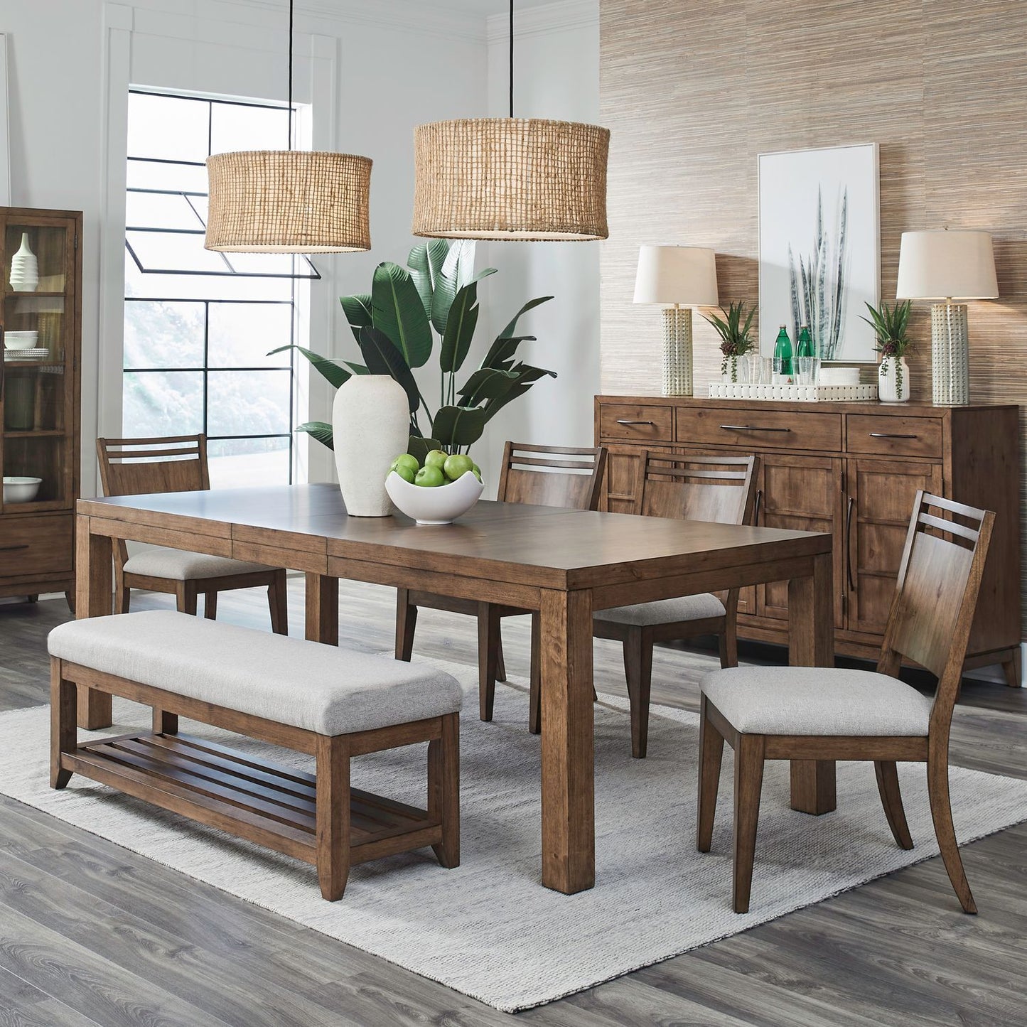 Shaker Lakes - Optional Rectangular Table Set - Hornell Furniture Outlet