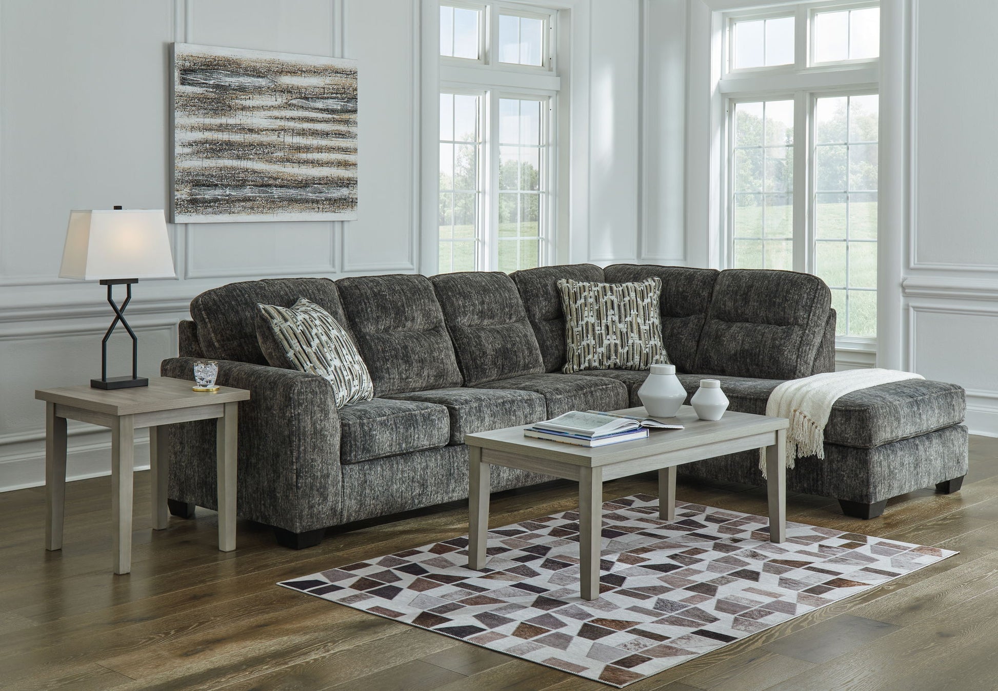 Lonoke - Sectional - Hornell Furniture Outlet