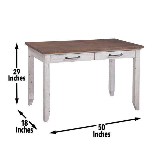 Bear Creek - 3 Piece Table Set (Sofa, End, Coffee Table) - White - Hornell Furniture Outlet