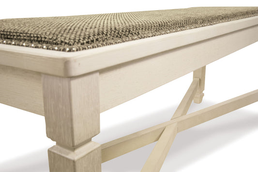 Bolanburg - Large UPH Dining Room Bench - Beige - Hornell Furniture Outlet