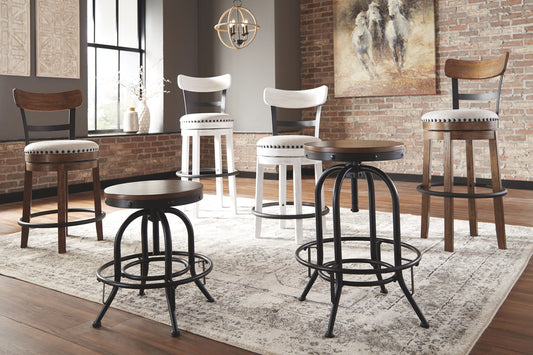 Valebeck - Swivel Barstool (Set of 2) - Hornell Furniture Outlet