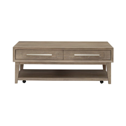 Brentwood - Cocktail Table - Sandstone - Hornell Furniture Outlet