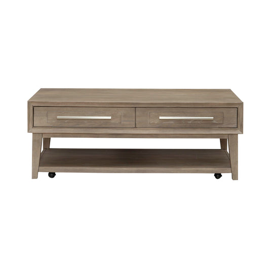 Brentwood - Cocktail Table - Sandstone - Hornell Furniture Outlet