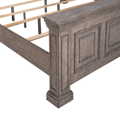 Big Valley - Panel Bed - Hornell Furniture Outlet