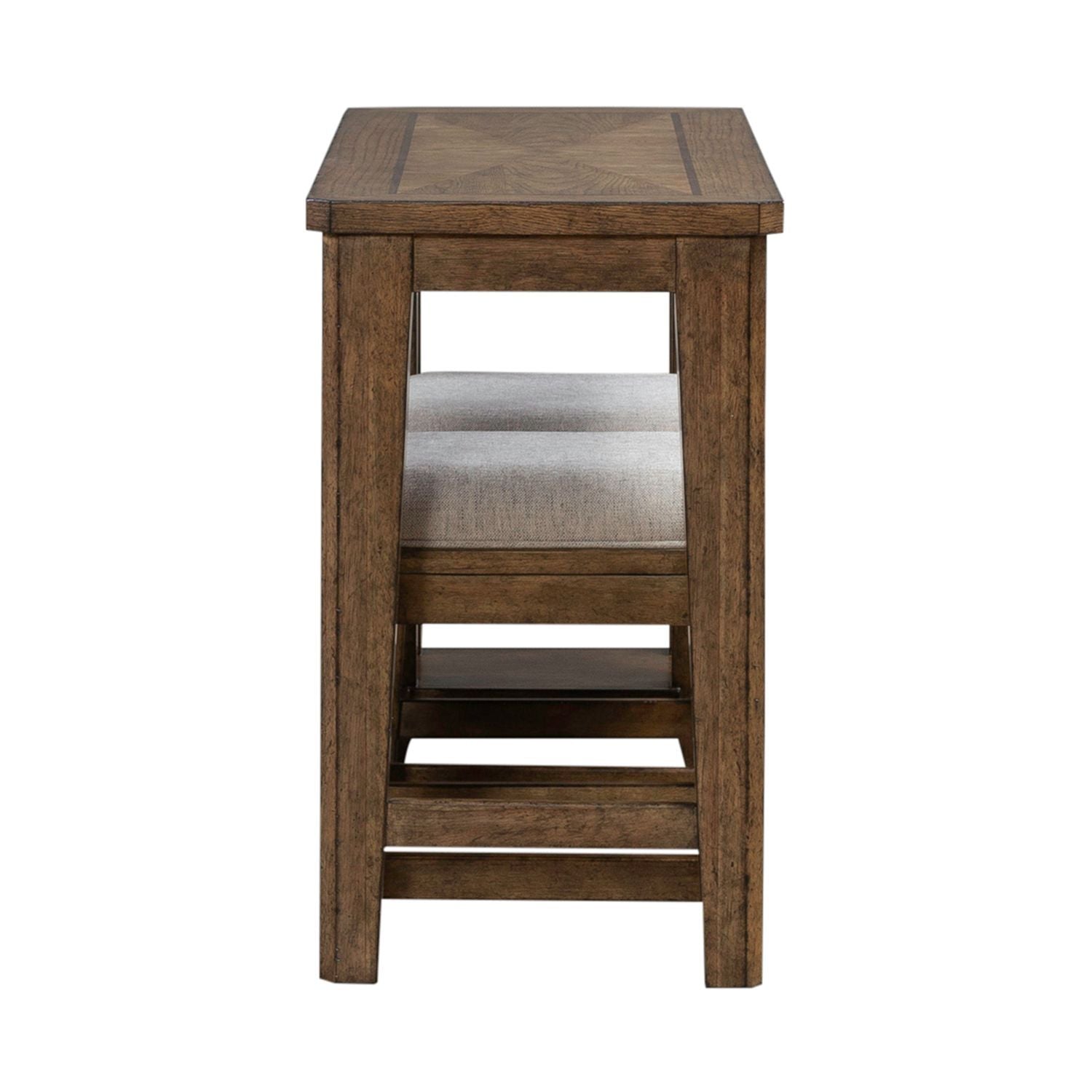 Carolina Park - 3 Piece Console Set - Brown - Hornell Furniture Outlet