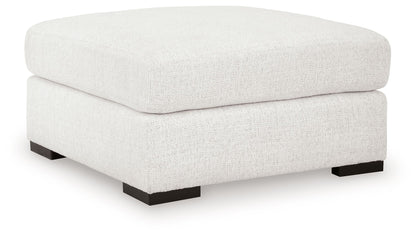 Misty - Lakes - Oversized Accent Ottoman - Chalk - Hornell Furniture Outlet