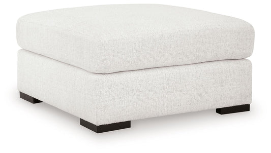 Misty - Lakes - Oversized Accent Ottoman - Chalk - Hornell Furniture Outlet