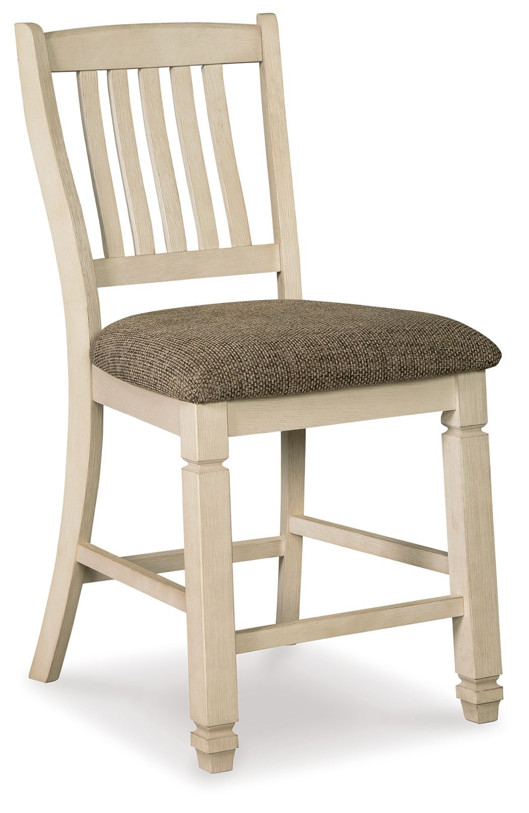 Bolanburg - Upholstered Barstool (Set of 2) - Beige - Hornell Furniture Outlet