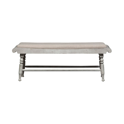 Whitney - Bench - White - Hornell Furniture Outlet