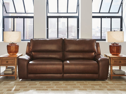 DeepWakes - 2 Seat Power Reclining Sofa With Adjustable Headrest - Hornell Furniture Outlet