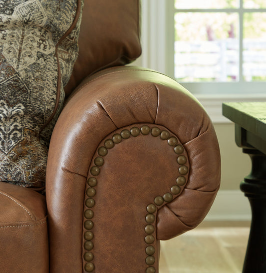 Carianna - Caramel - Chair And A Half - Hornell Furniture Outlet