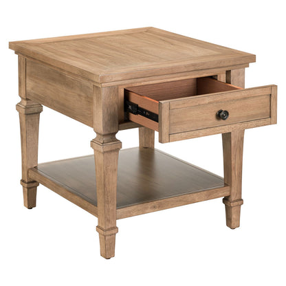 Haven Hills - End Table - Camel Beige - Hornell Furniture Outlet