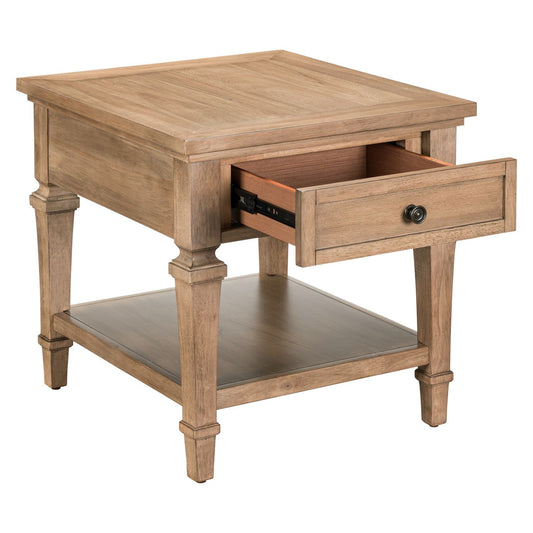 Haven Hills - End Table - Camel Beige - Hornell Furniture Outlet