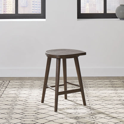 City View - 4 Piece Table Set (Console Bar Table & 3 Console Stools) - Coffee Bean - Hornell Furniture Outlet