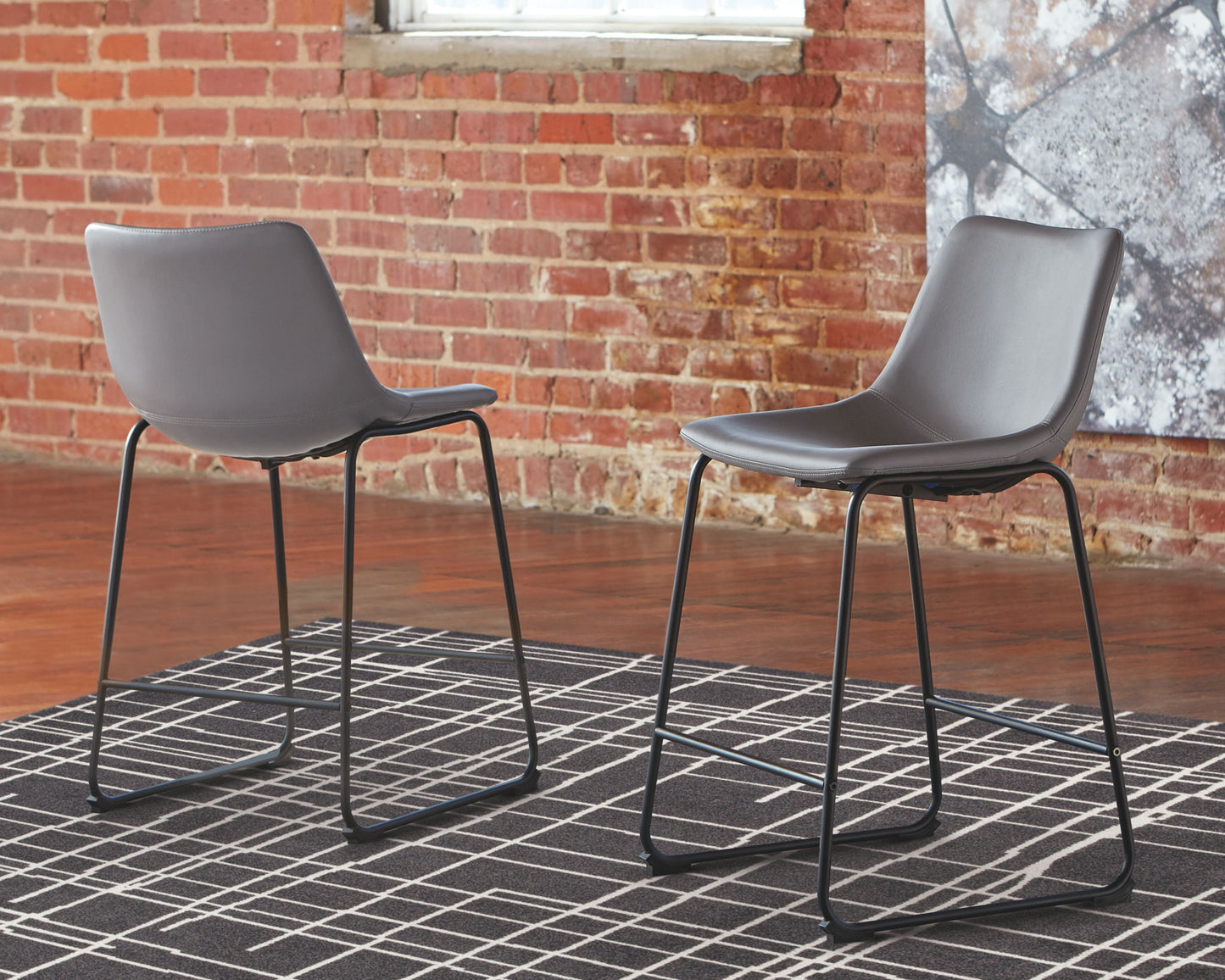 Centiar - Upholstered Barstool (Set of 2) - Hornell Furniture Outlet