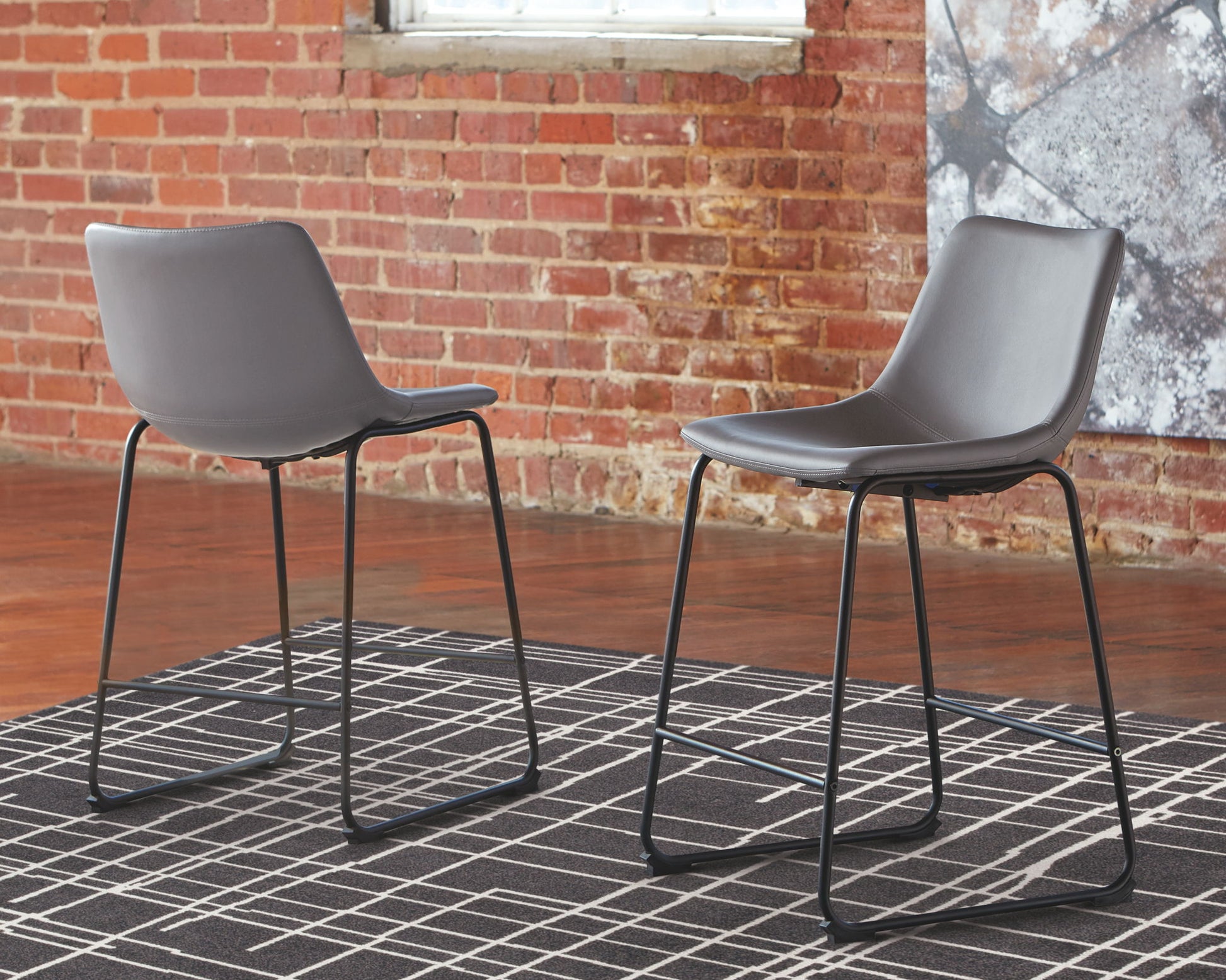 Centiar - Upholstered Barstool (Set of 2) - Hornell Furniture Outlet