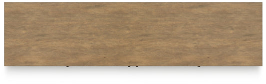 Torlanta - Brown - Extra Large TV Stand - Hornell Furniture Outlet