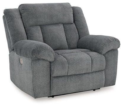 Tip - off - Power Recliner With Adj Headrest - Hornell Furniture Outlet
