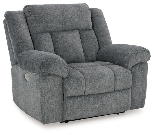 Tip - off - Power Recliner With Adj Headrest - Hornell Furniture Outlet