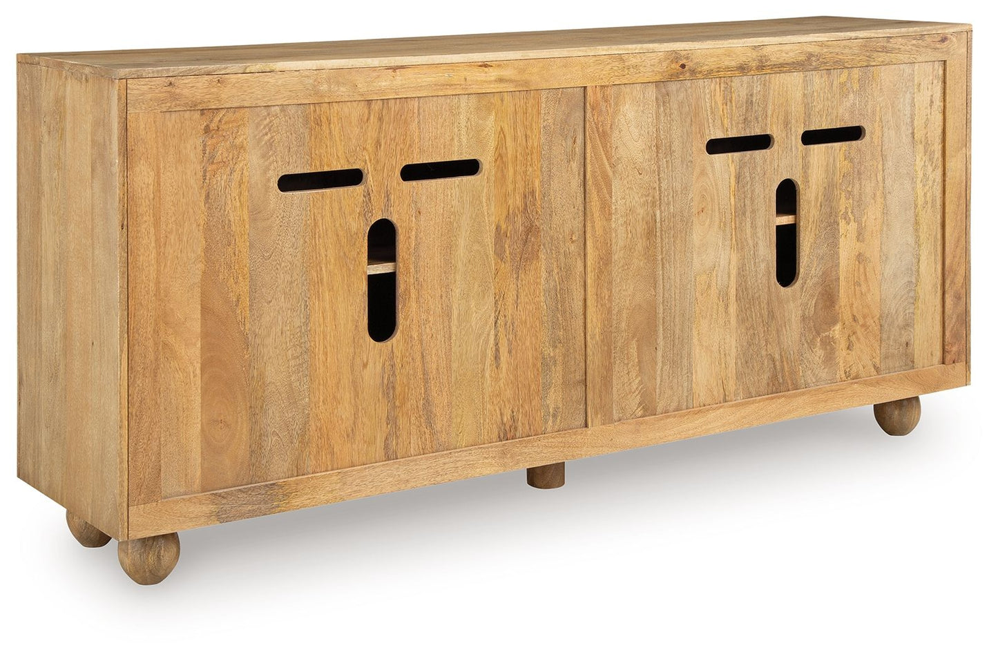 Niam - Light Antique Beige - Accent Cabinet - Hornell Furniture Outlet