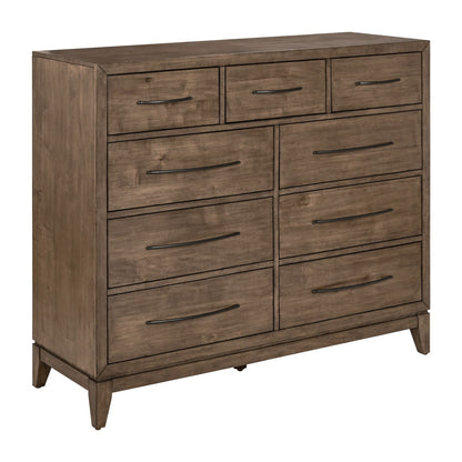 Shaker Lakes - 9 Drawer Chesser - Brown - Hornell Furniture Outlet