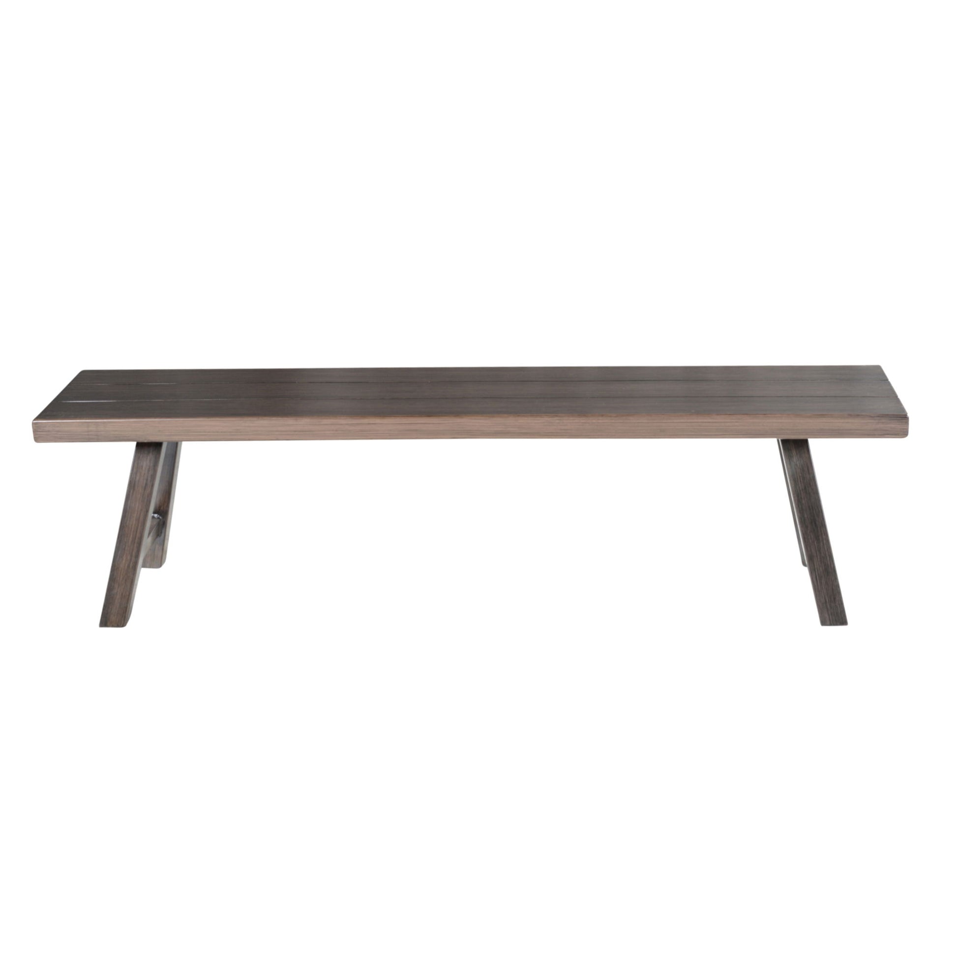 Marina - Patio Backless Bench - Brown - Hornell Furniture Outlet