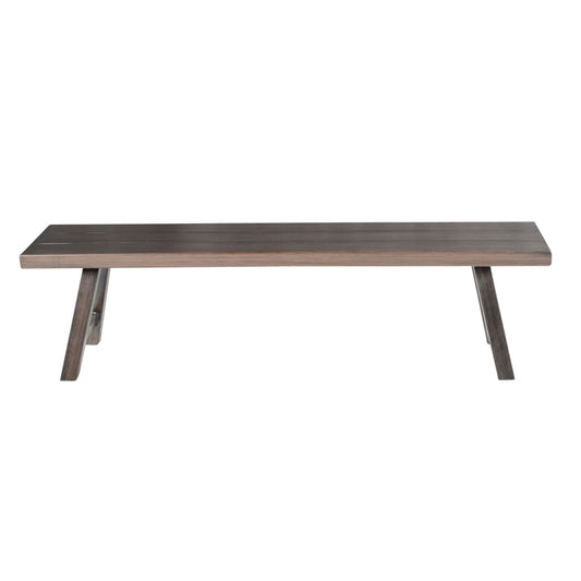 Marina - Patio Backless Bench - Brown - Hornell Furniture Outlet
