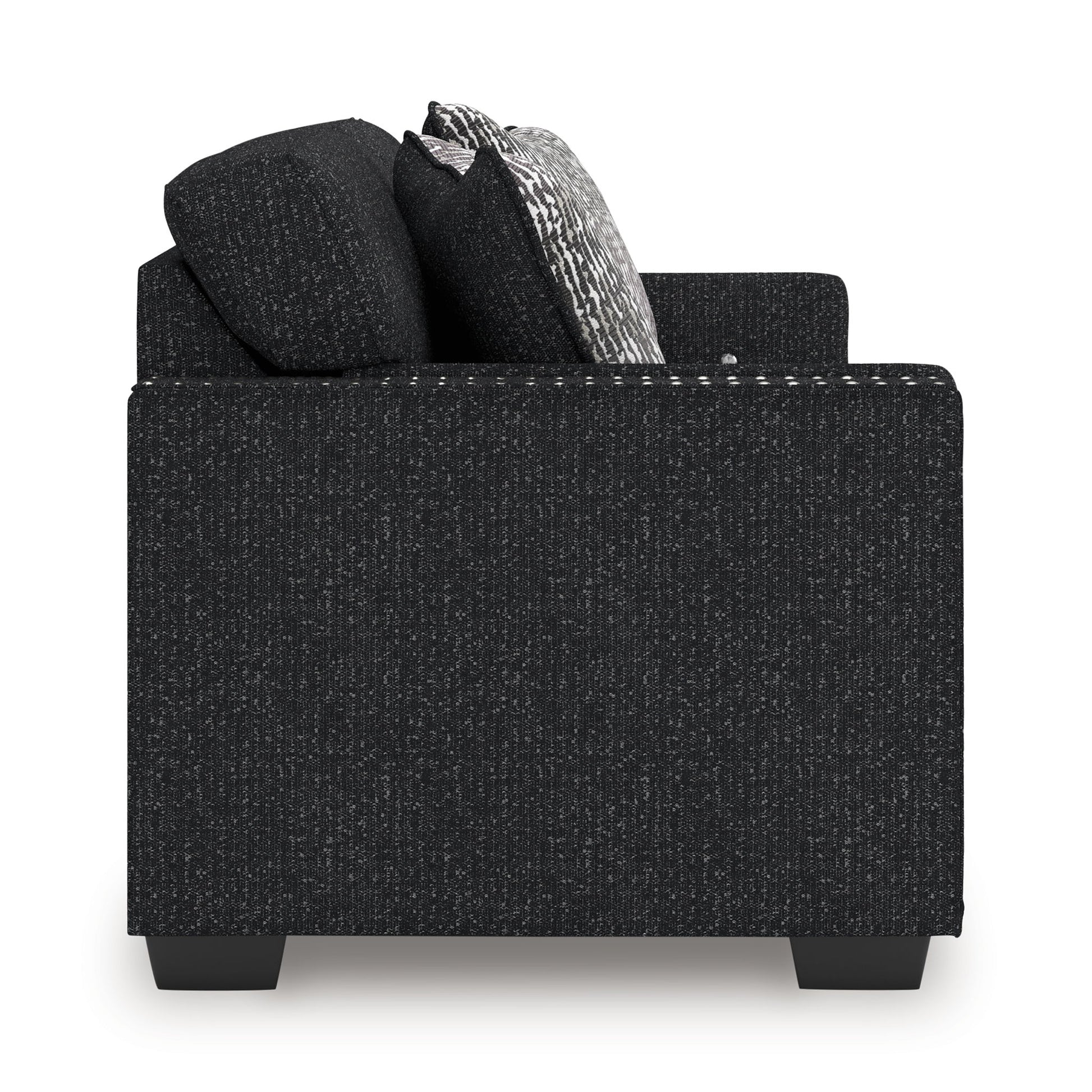 Jasmine Peaks - Coal - Sofa - Hornell Furniture Outlet