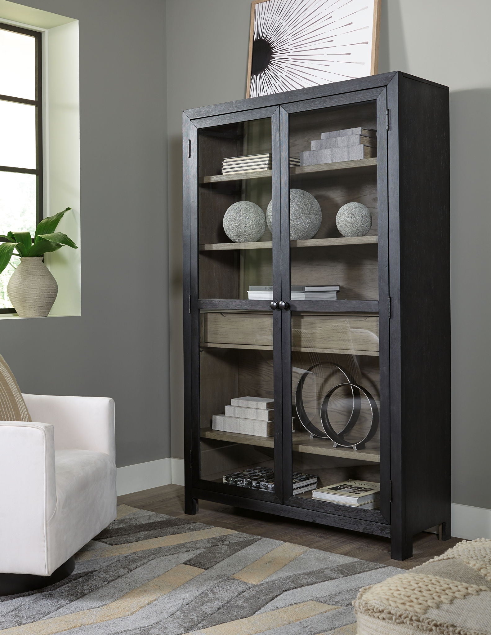 Lenston - Accent Cabinet - Hornell Furniture Outlet
