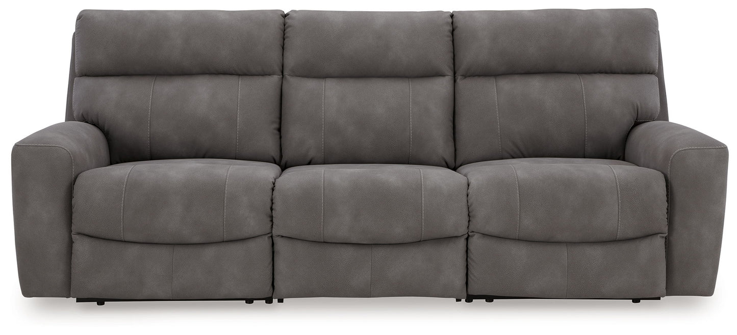Next - Gen Durapella - Reclining Sectional - Hornell Furniture Outlet