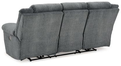 Tip - off - Power Reclining Sofa With Adj Headrest - Hornell Furniture Outlet