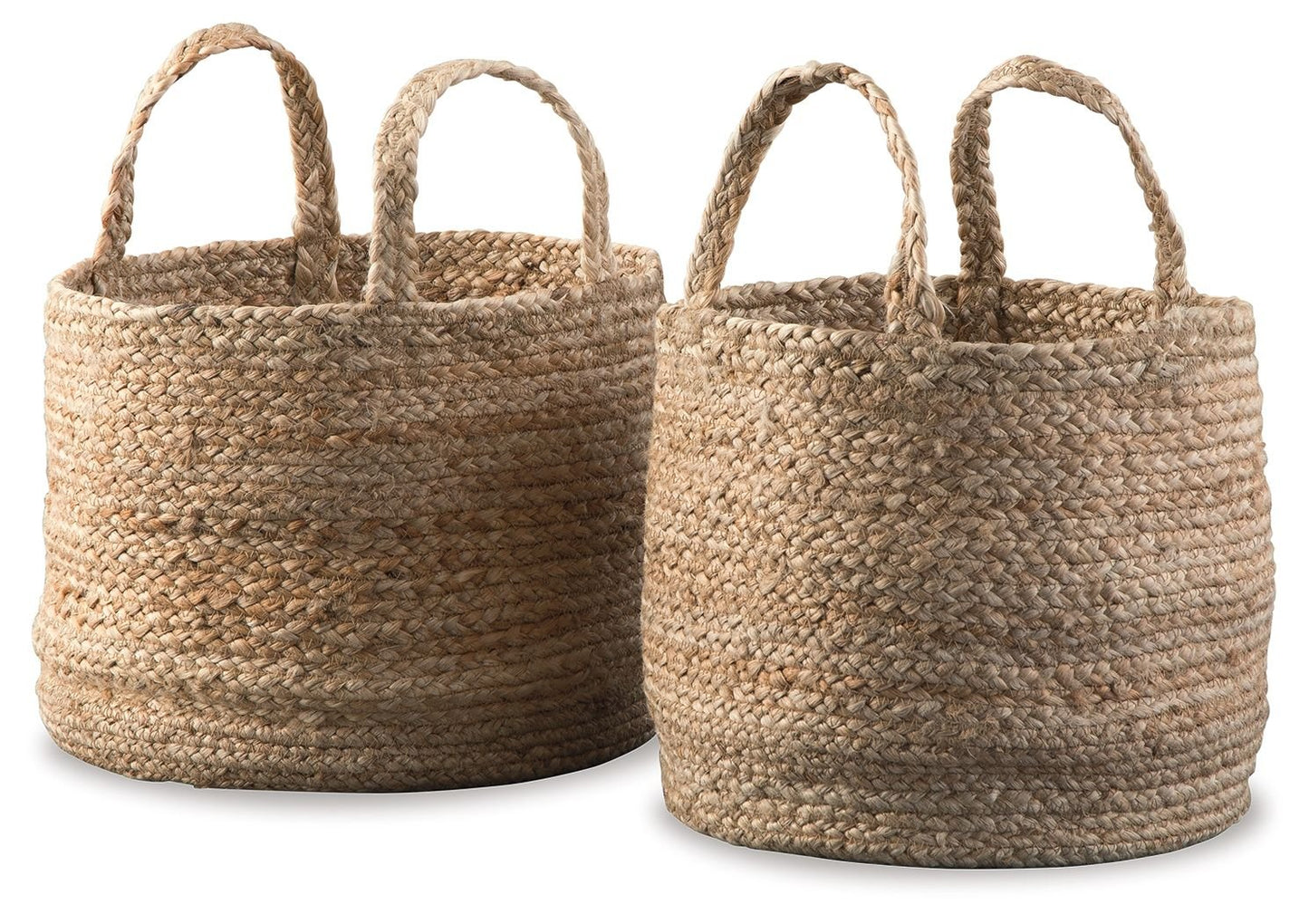 Brayton - Basket Set (Set of 2) - Natural - Hornell Furniture Outlet