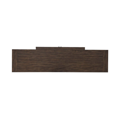 Paradise Valley - 76" TV Console - Dark Brown - Hornell Furniture Outlet