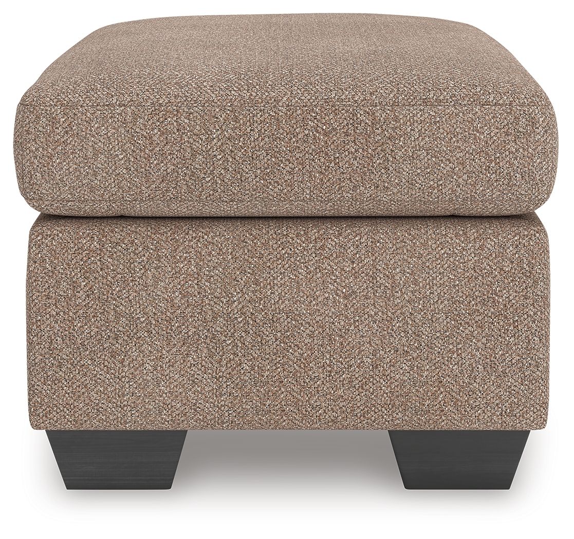 Triston - Peaks - Suede - Ottoman - Hornell Furniture Outlet